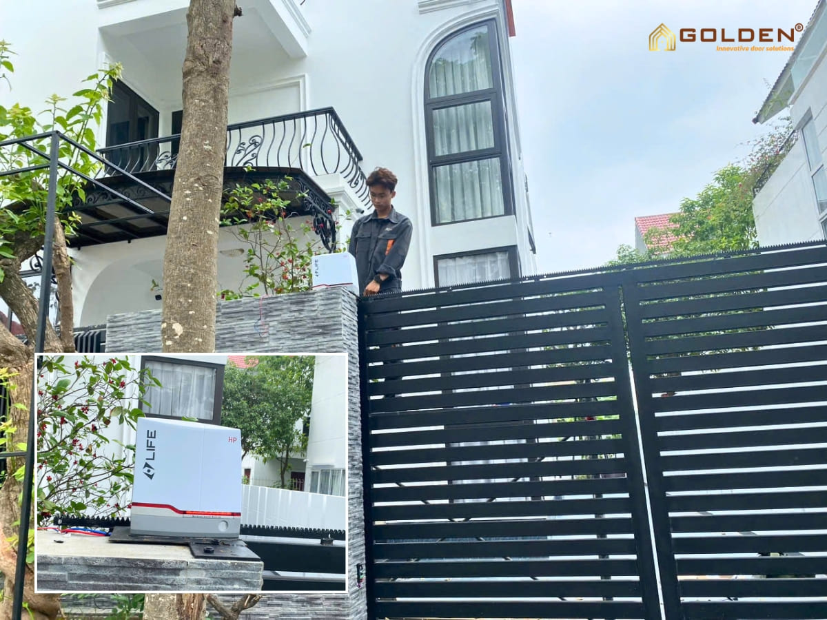 Tư vấn, lắp đặt cổng tự động tại Khu đô thị Dương Nội 5 Lắp đặt cổng tự động tại Khu đô thị Dương Nội