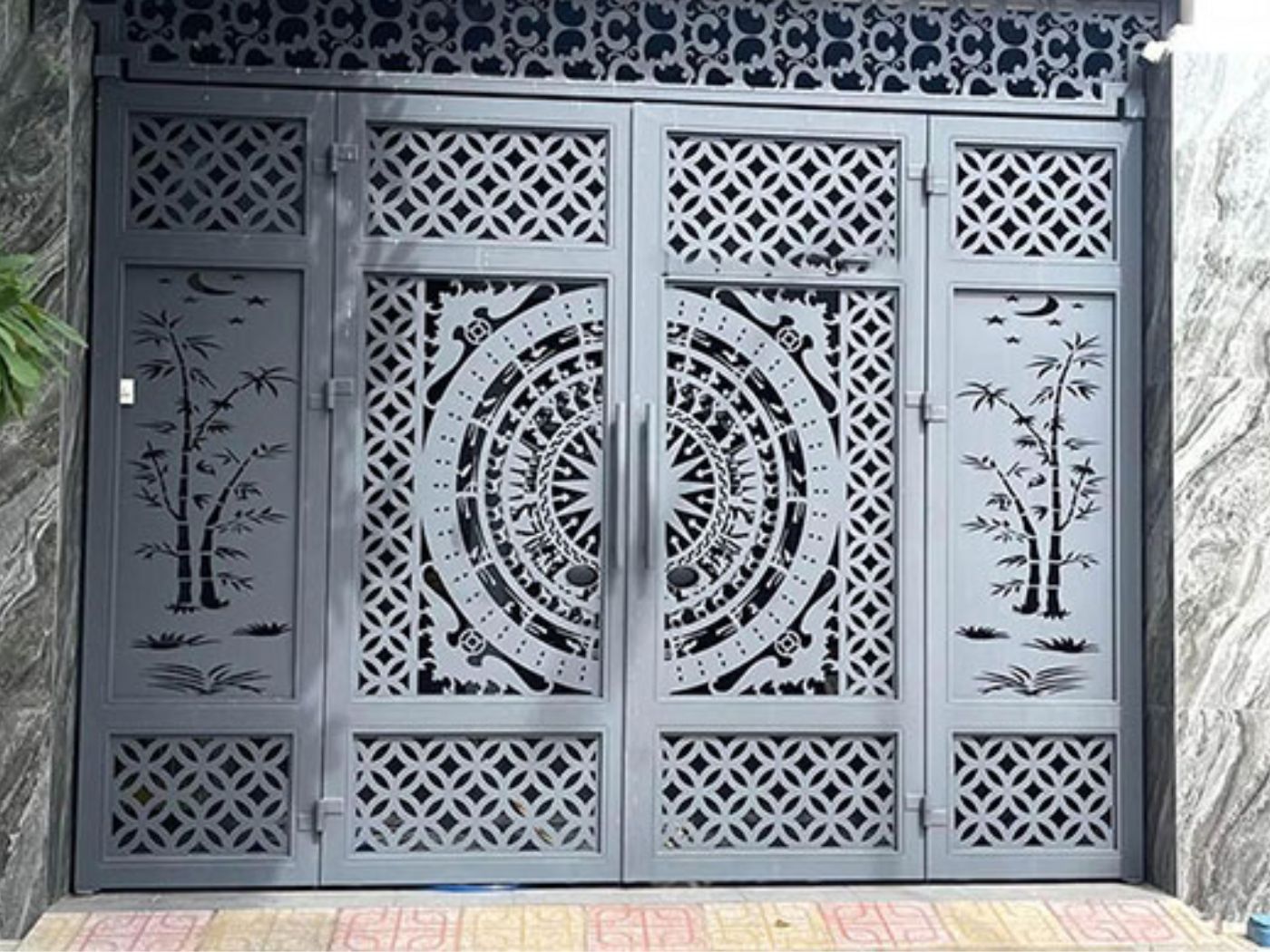 Cửa cổng chính đẹp