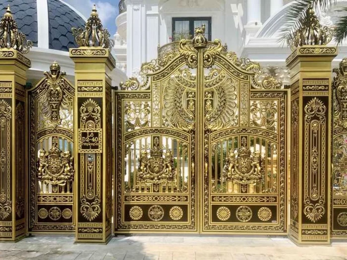 Mẫu cổng chính đẹp