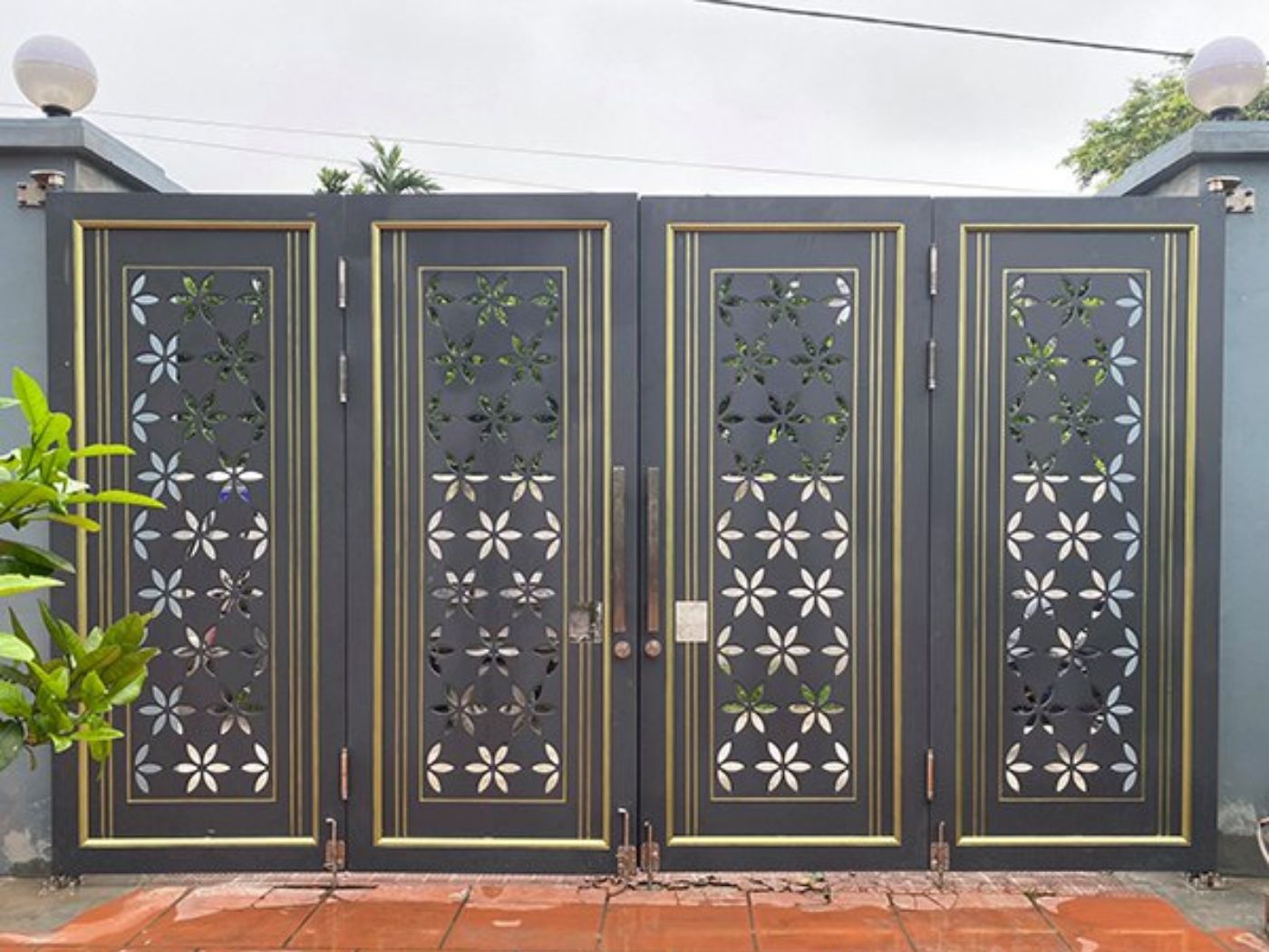 Cửa cổng chính đẹp