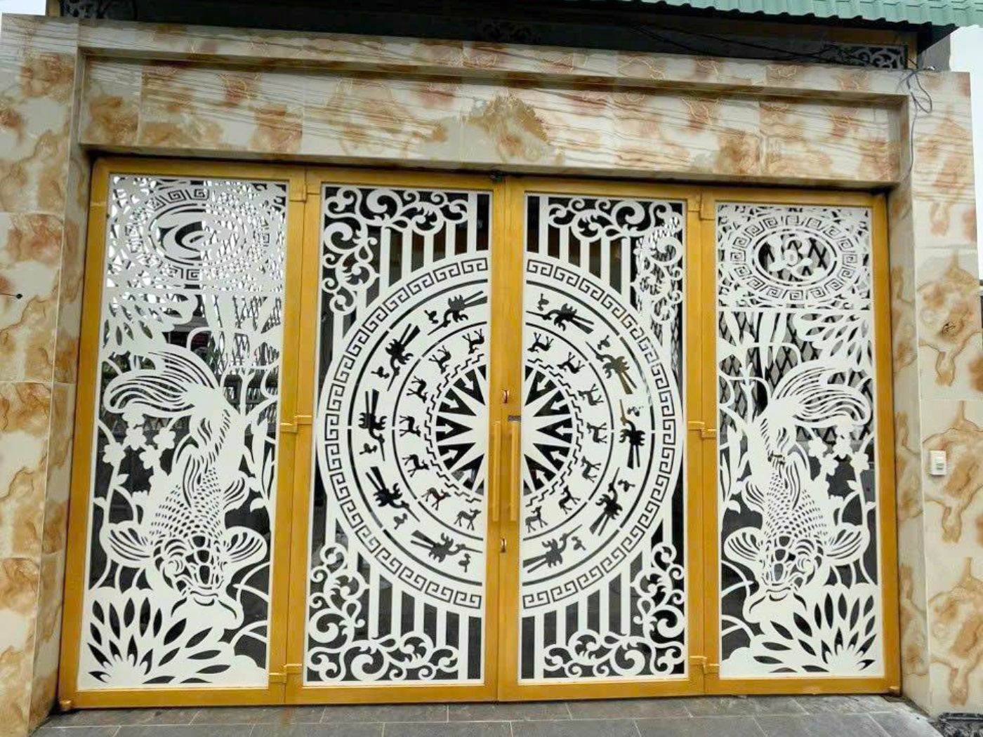 Mẫu cổng chính đẹp