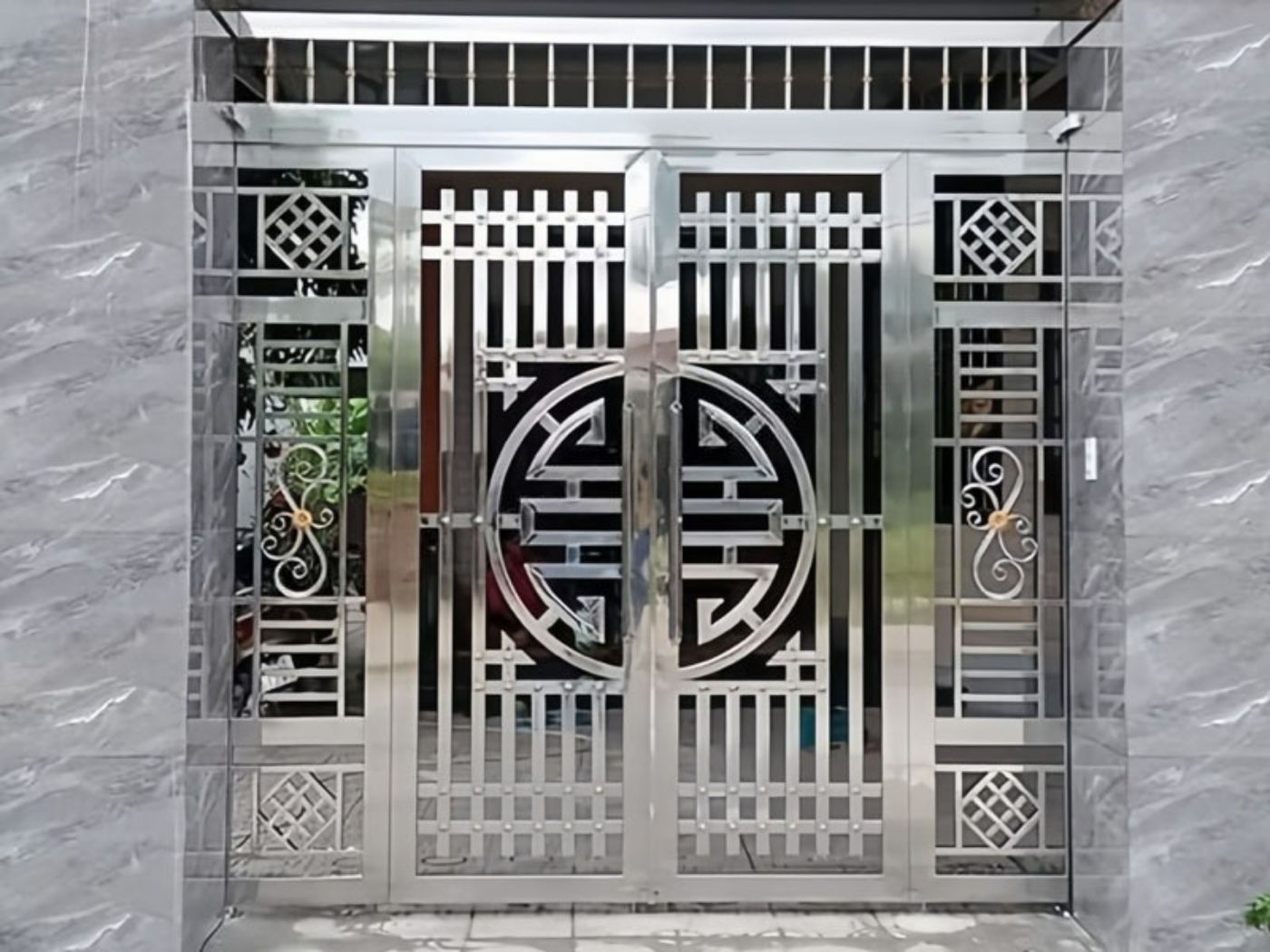 Mẫu cổng chính đẹp