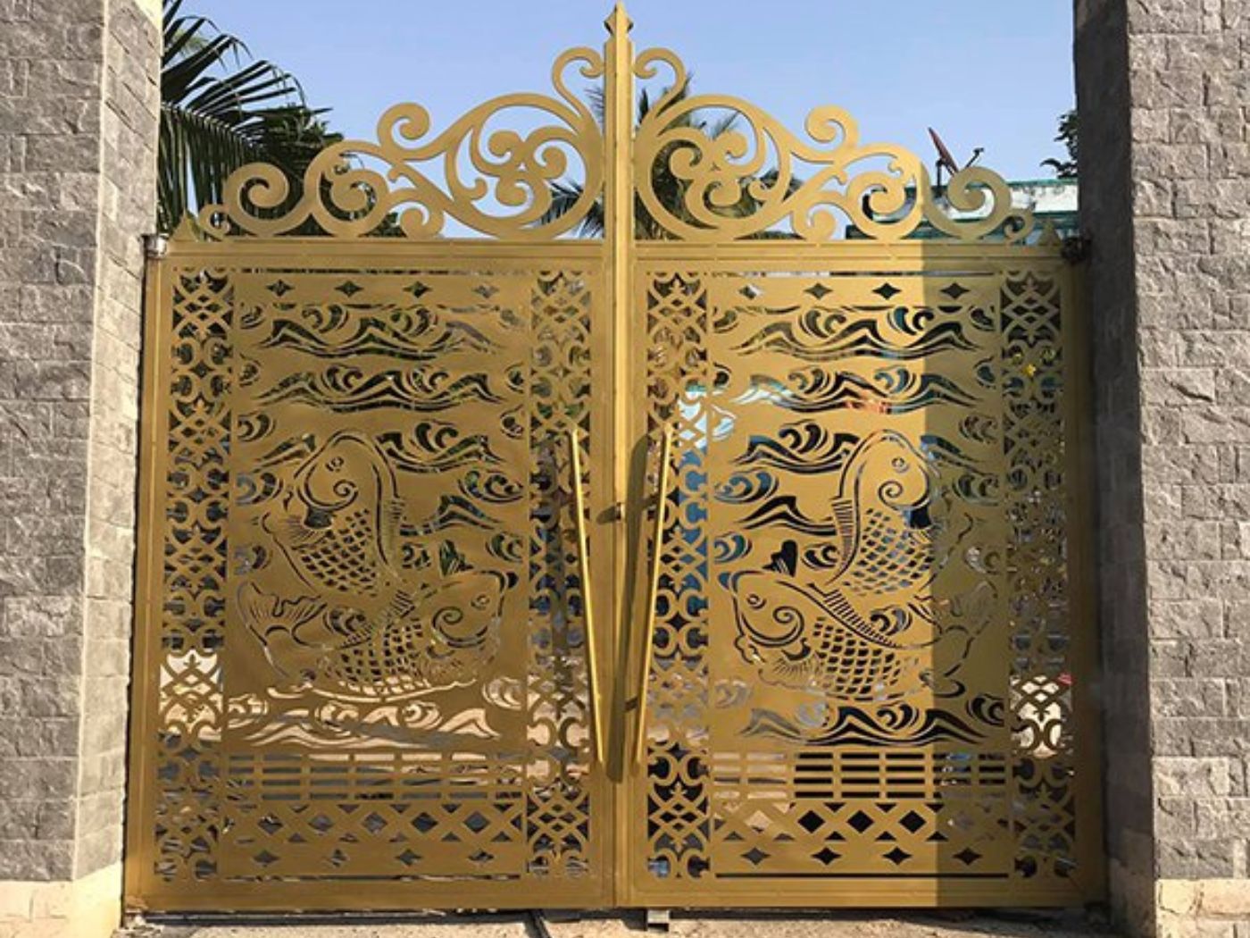 Cửa cổng chính đẹp