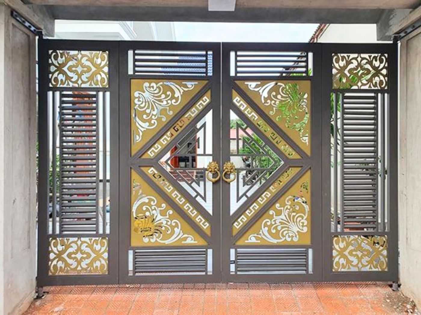 Mẫu cổng chính đẹp