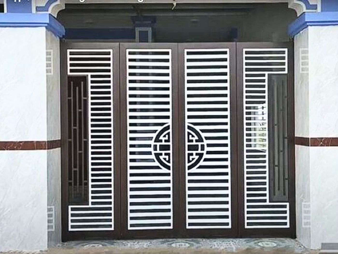 Mẫu cổng nhà ống đẹp