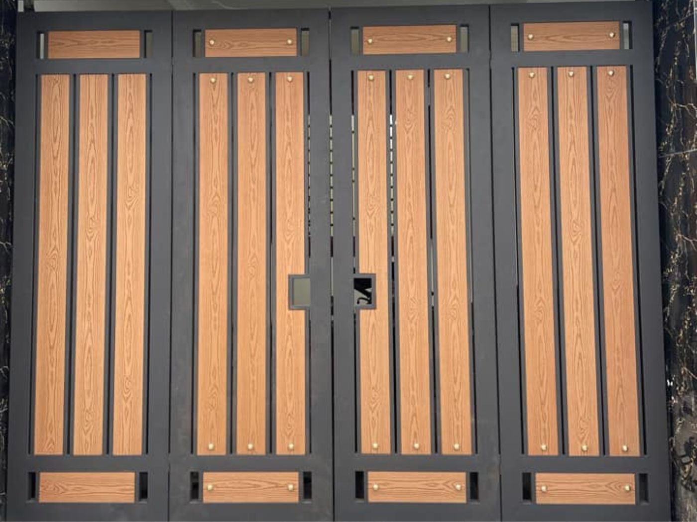 Mẫu cổng nhà ống đẹp