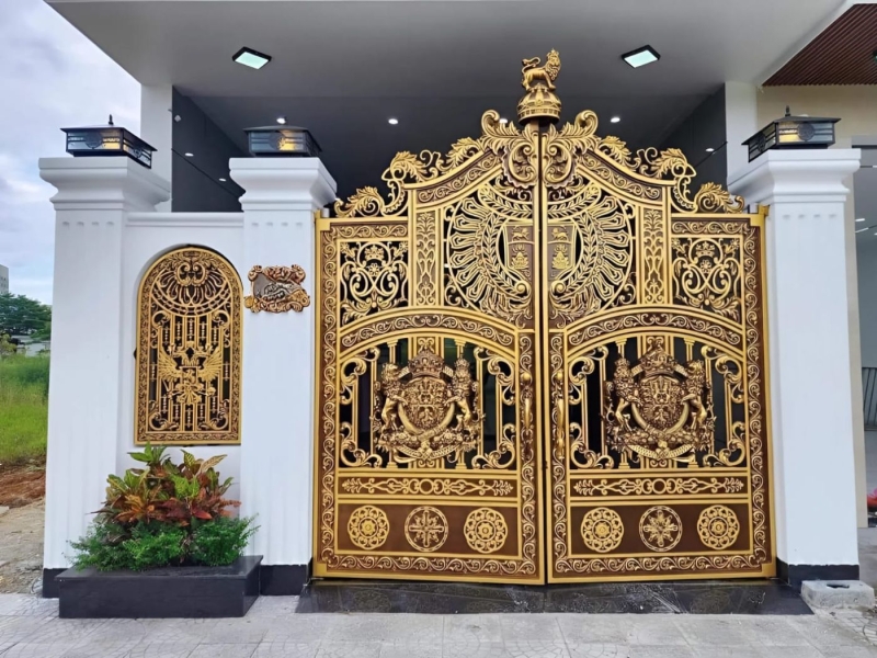 30+ Mẫu cổng nhà ống đẹp, đơn giản 4m, 5m, 6m