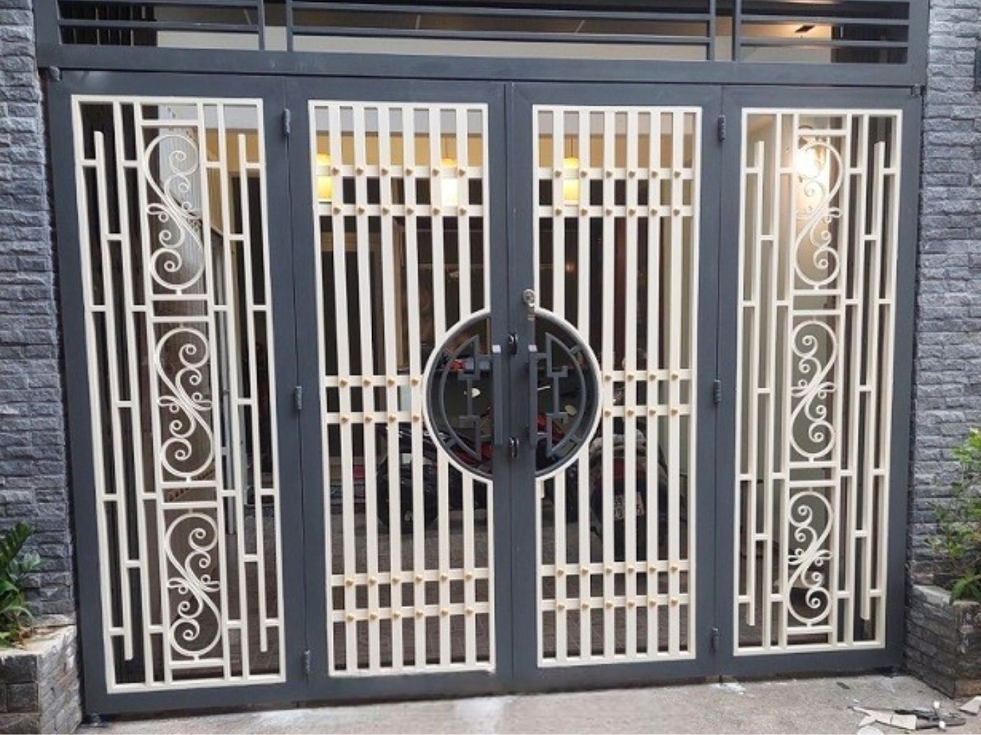 Mẫu cổng nhà ống đẹp