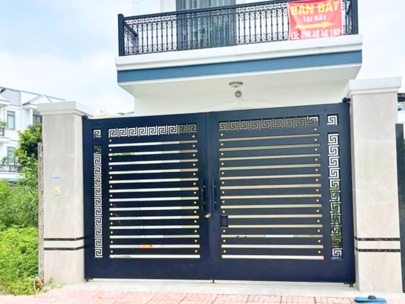 Mẫu cổng nhà ống đẹp