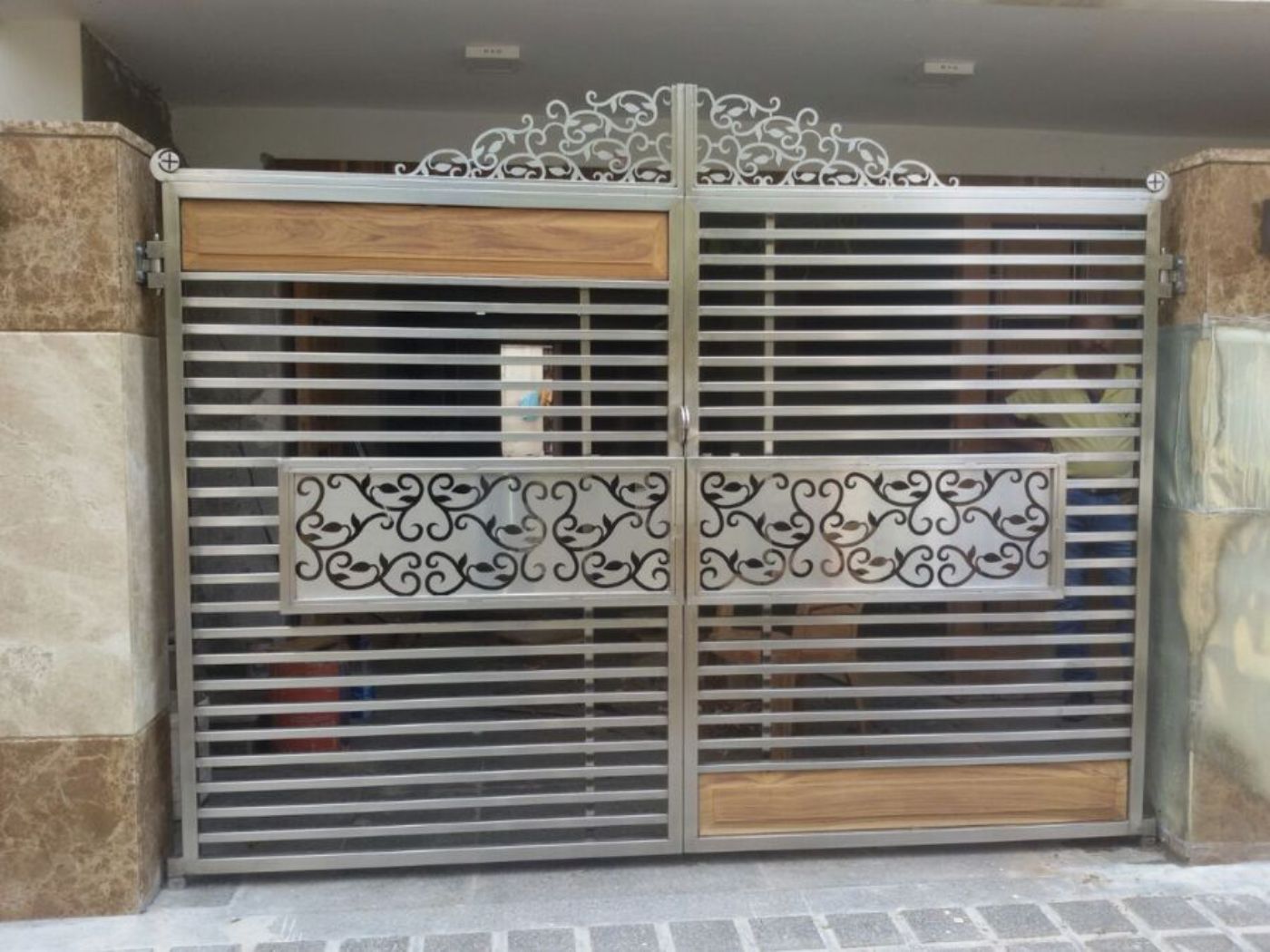 Mẫu cổng nhà ống đẹp