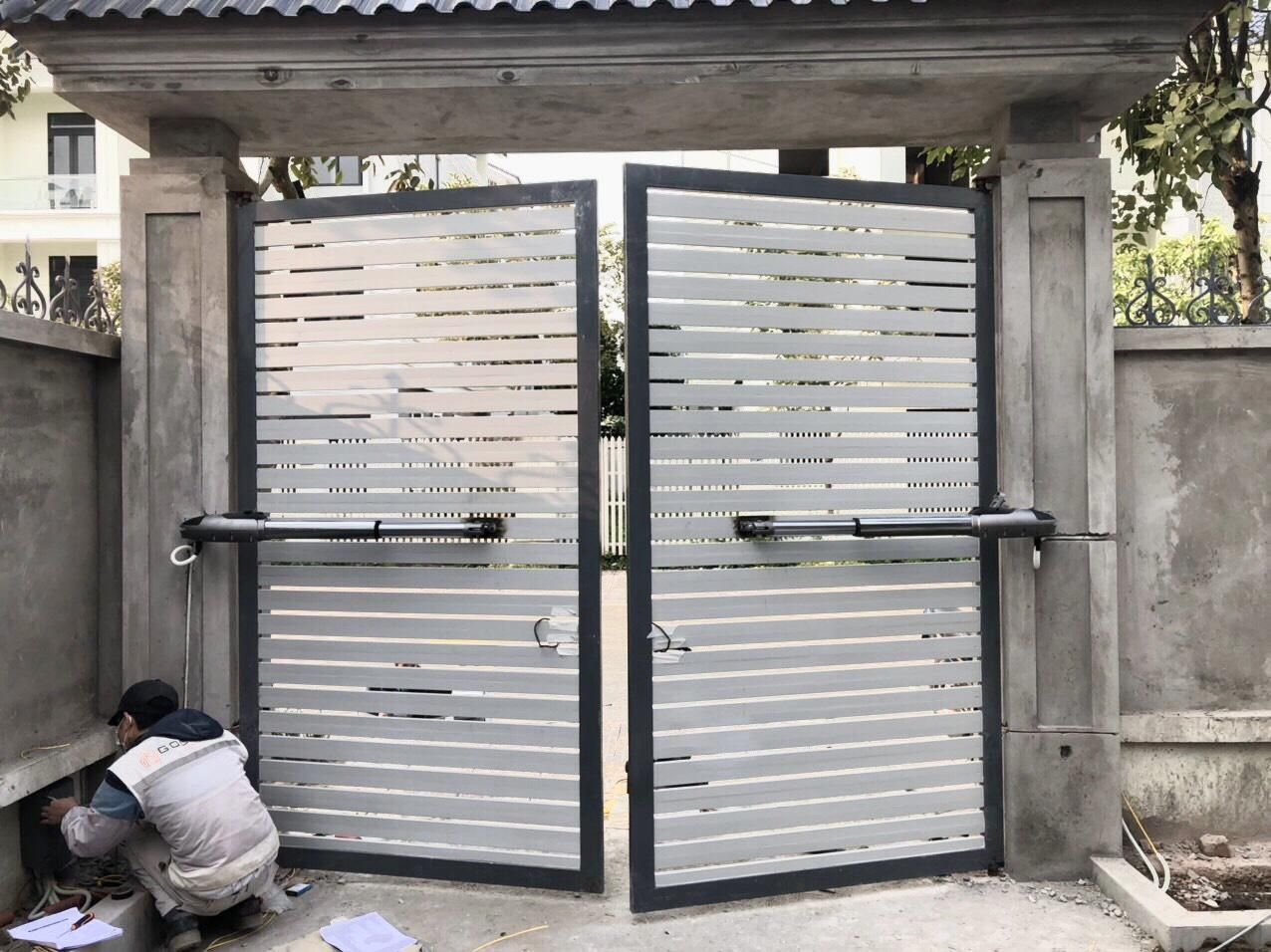 Mẫu cổng nhà ống đẹp