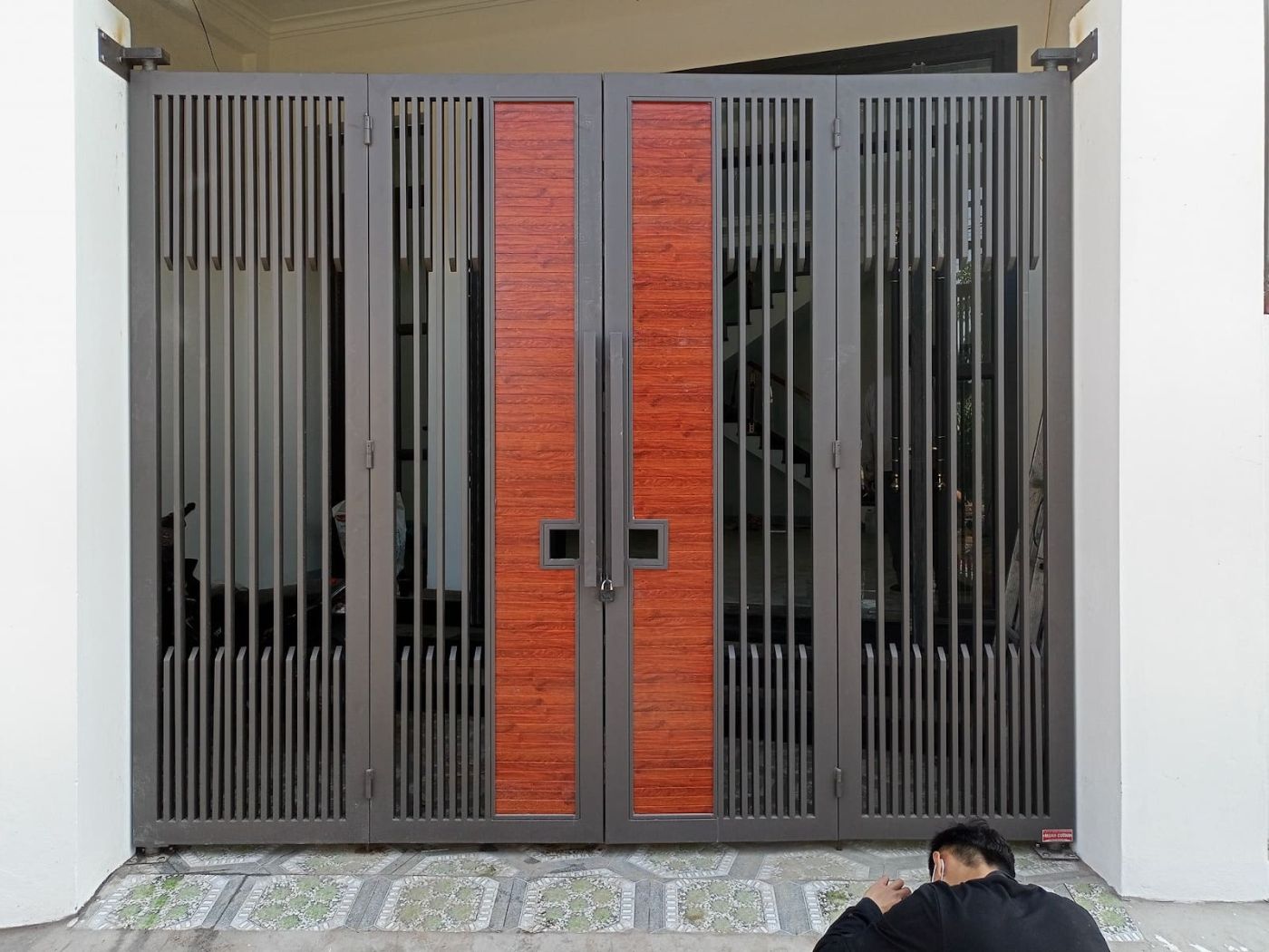 Mẫu cổng nhà ống đẹp