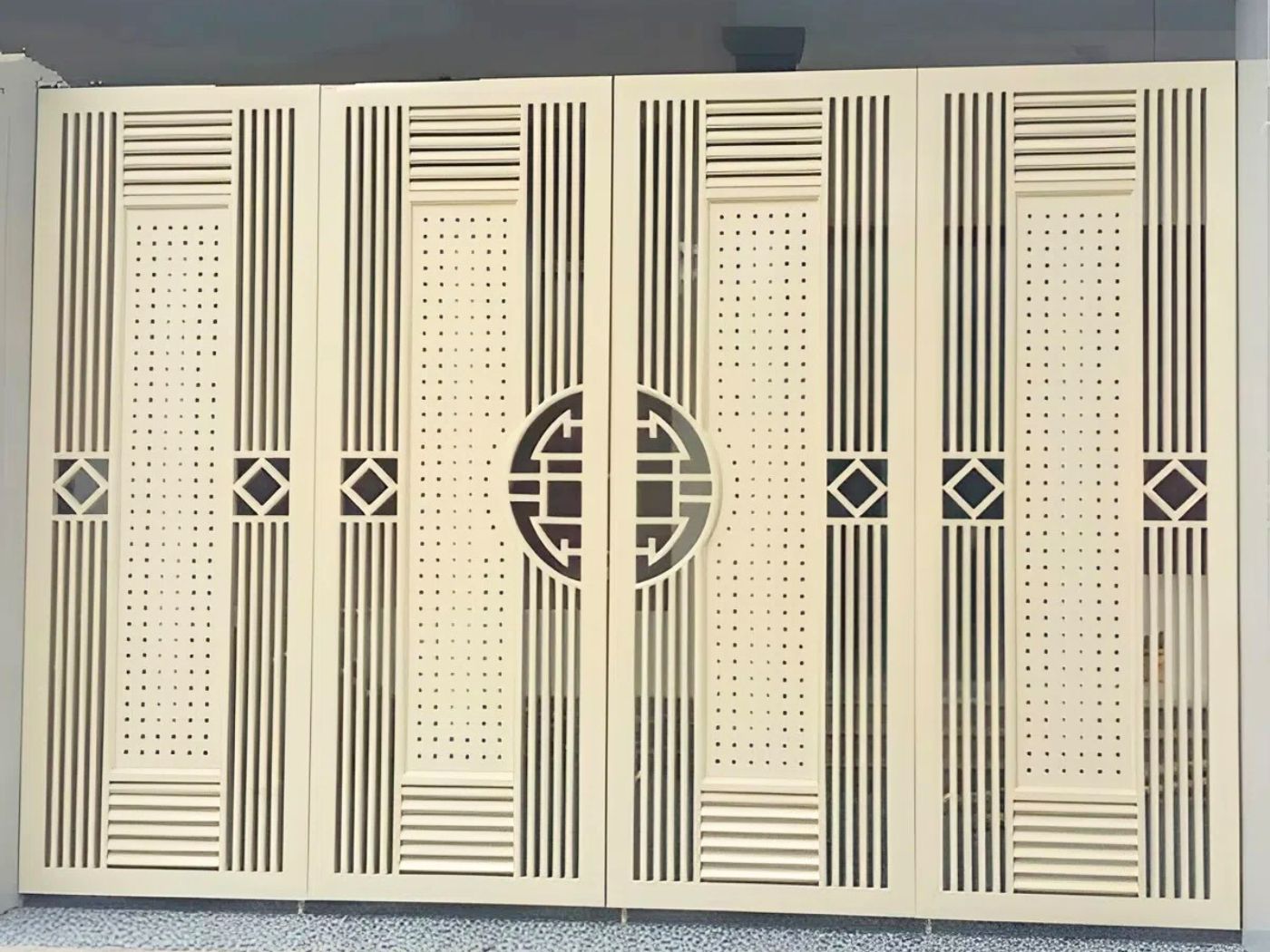 Mẫu cổng nhà ống đẹp