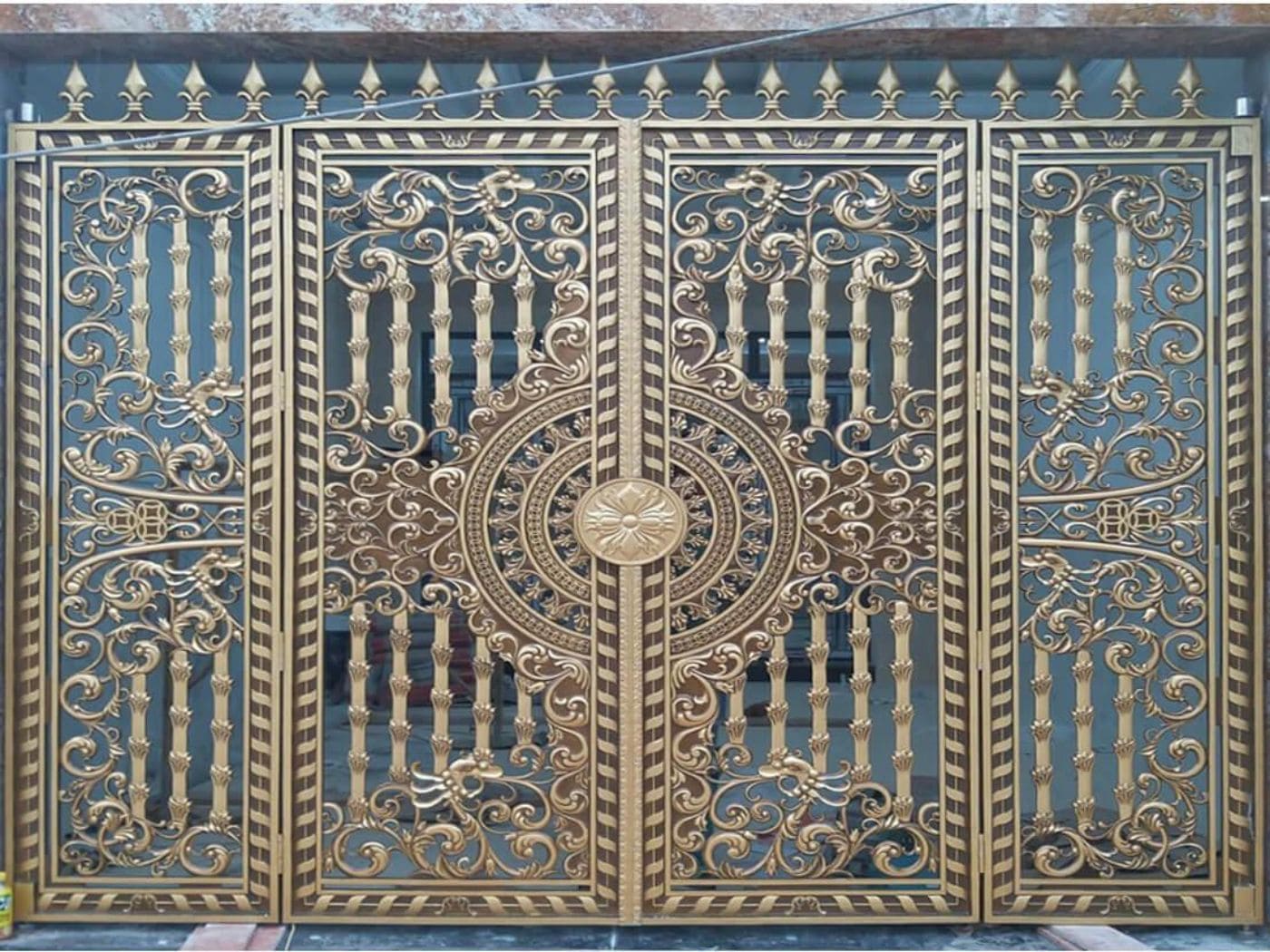 Mẫu cổng nhà ống đẹp