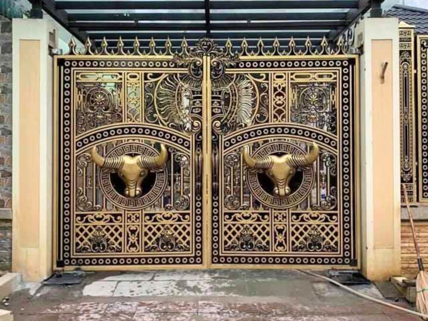 Mẫu cổng nhà ống đẹp