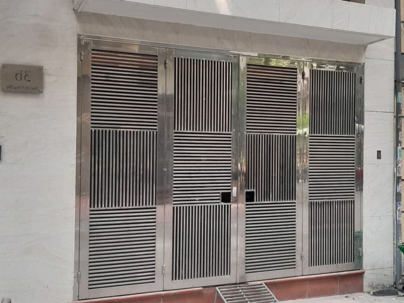 Mẫu cổng nhà ống đẹp