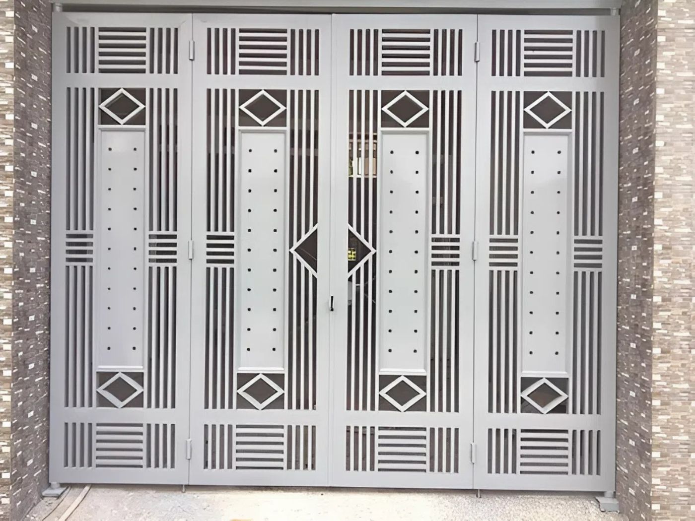 Mẫu cổng nhà ống đẹp