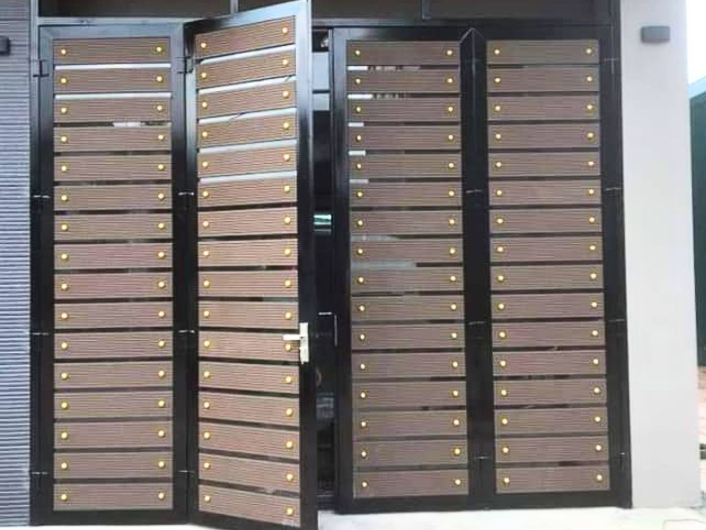 Mẫu cổng nhà ống đẹp