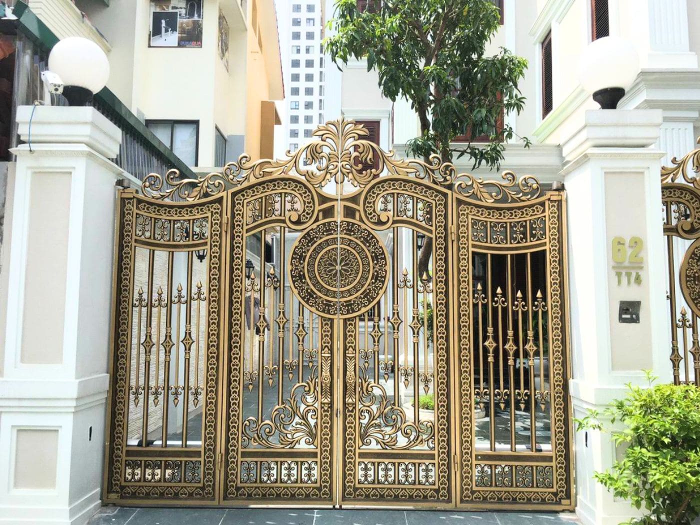 TOP 30+ mẫu cổng nhà phố đẹp, hiện đại 9 Mẫu cổng nhà phố đẹp