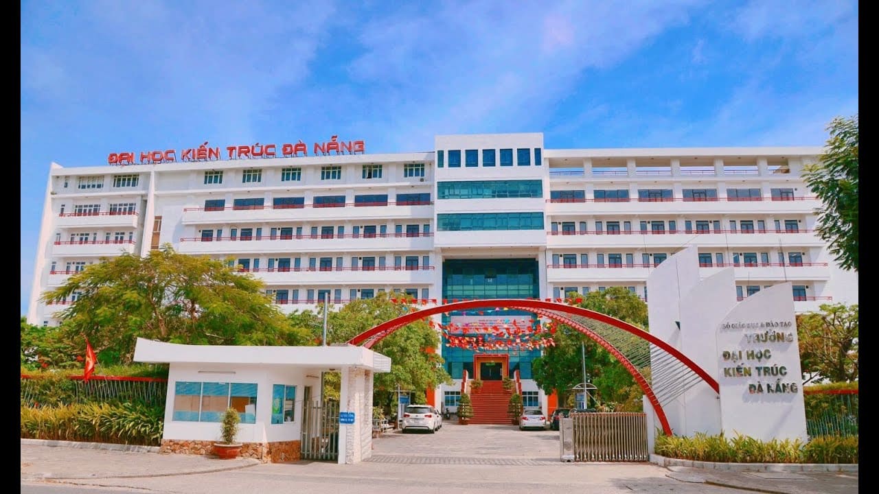 Mẫu cổng trường đại học đẹp