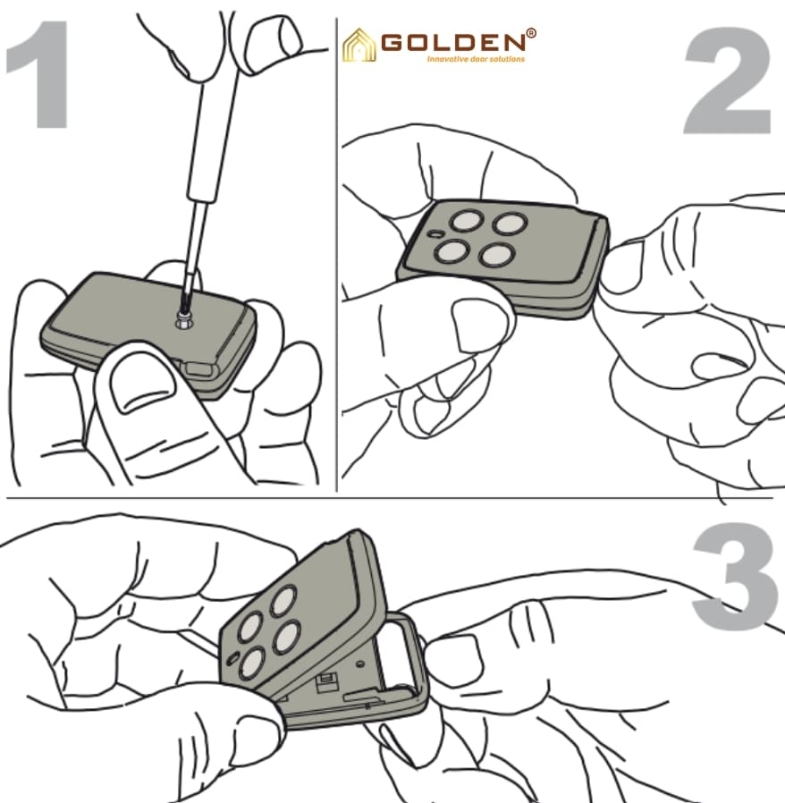 Remote cổng tự động Proteco