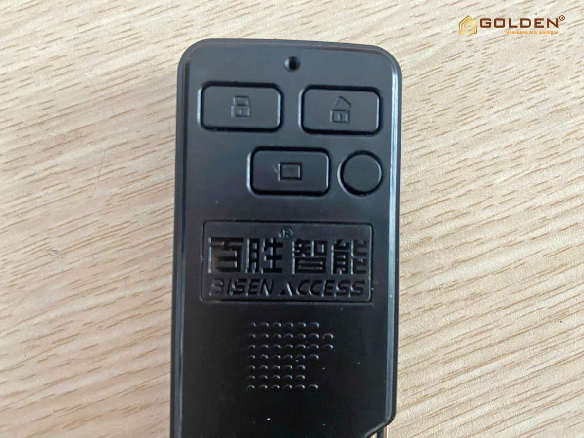 Remote cổng xếp tự động Bisen T27