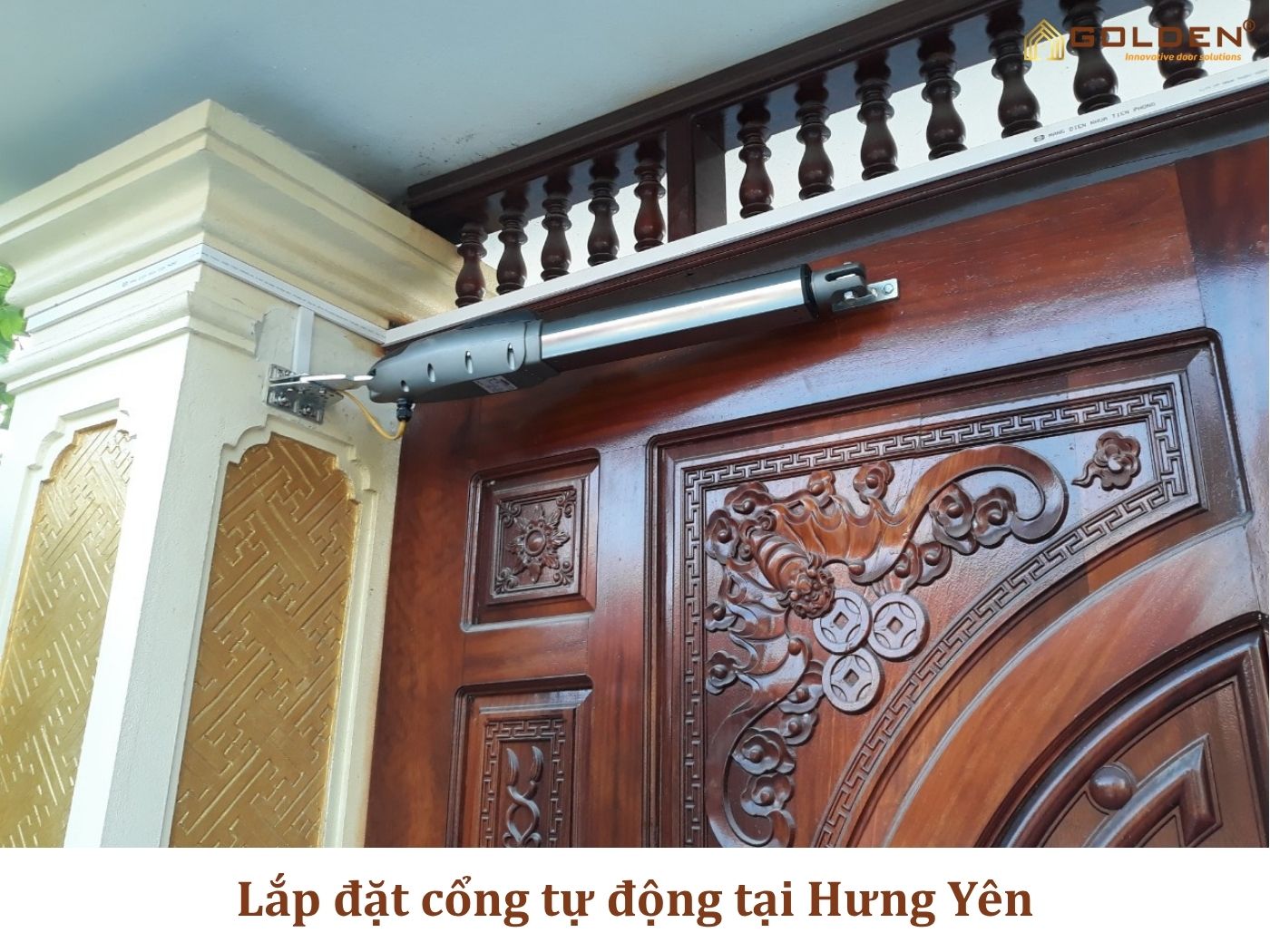Lắp đặt cổng tự động tại Hưng Yên