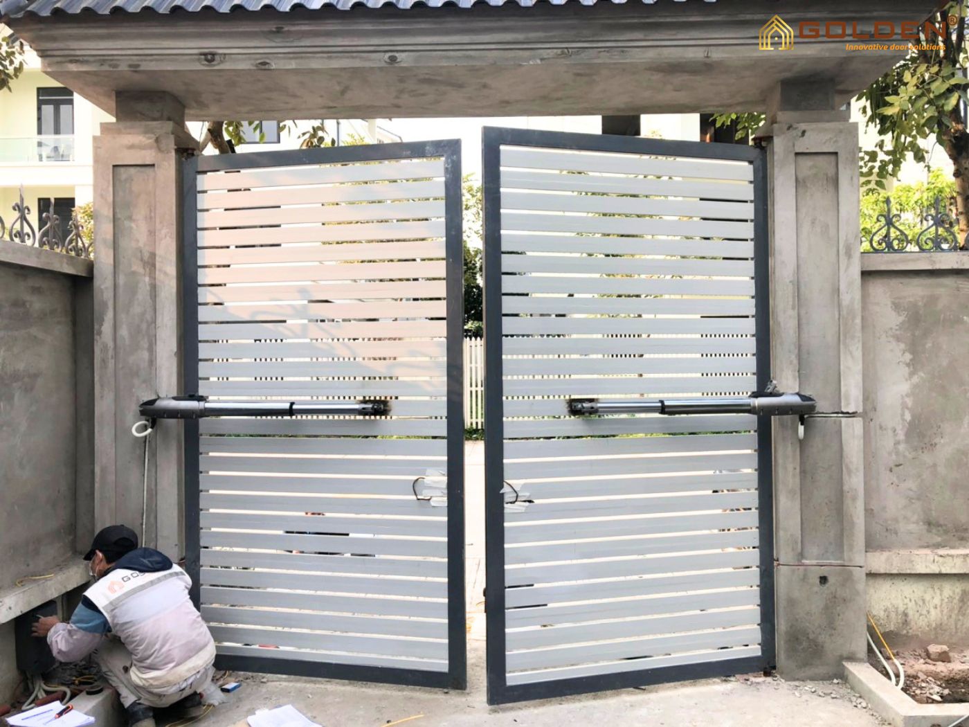 Lắp đặt cổng tự động tại Hà Nam