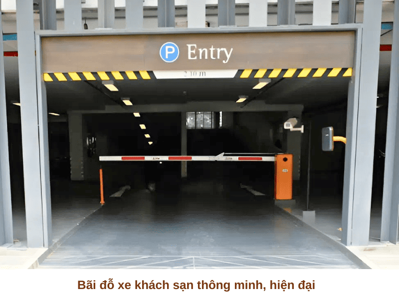 Giải pháp bãi giữ xe khách sạn thông minh, hiện đại