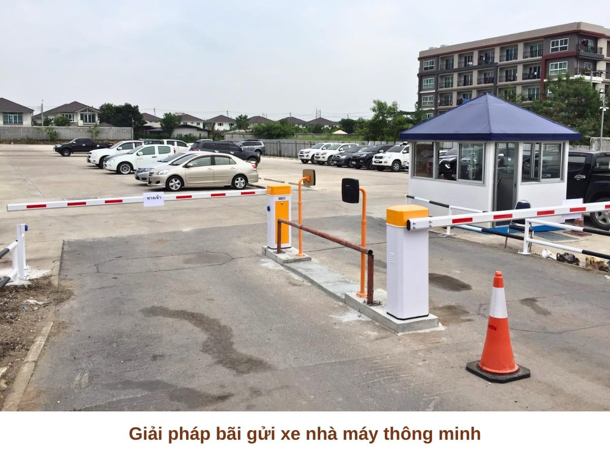 Giải pháp bãi giữ xe nhà máy thông minh, hiện đại