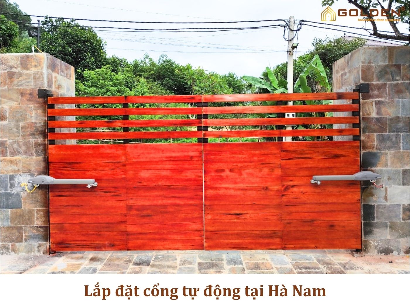 Lắp đặt cổng tự động tại Hà Nam