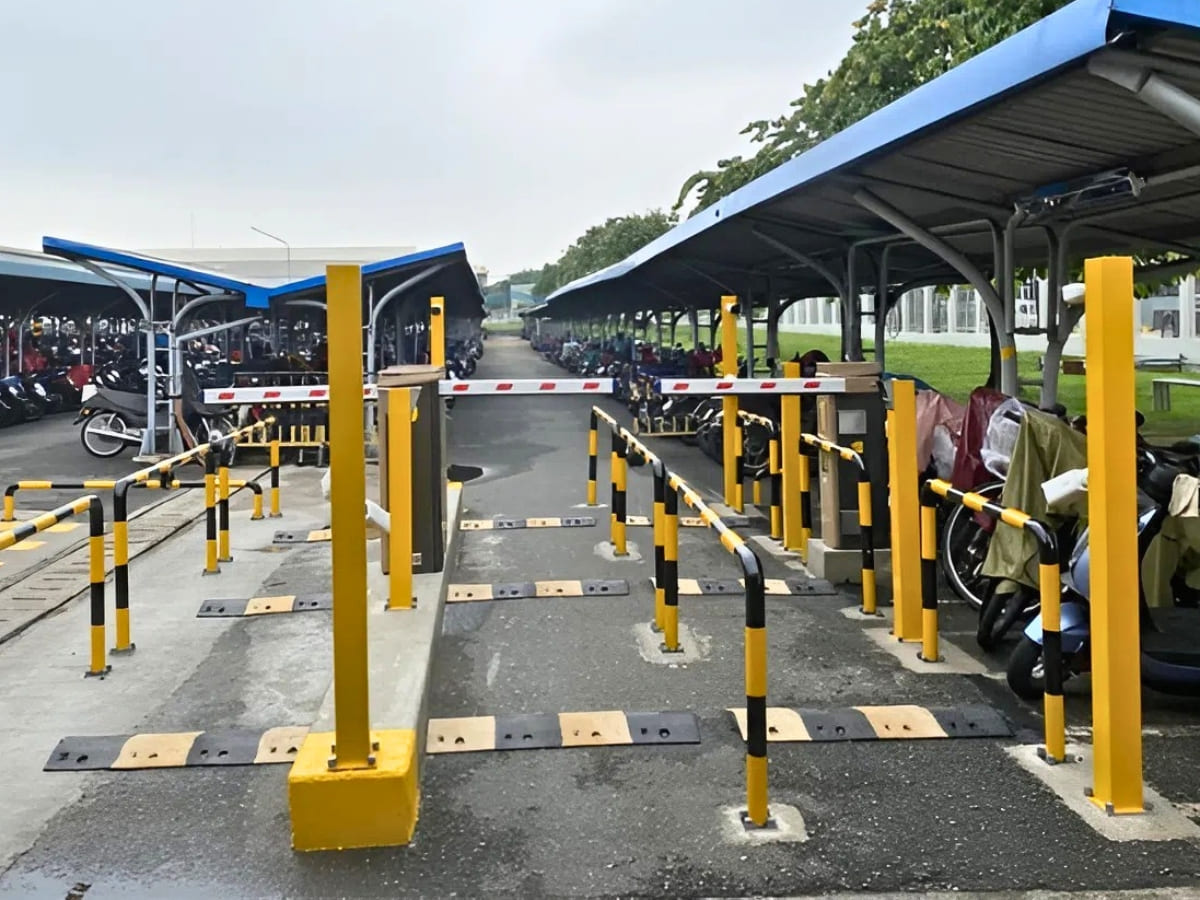 Giải pháp bãi giữ xe nhà máy thông minh