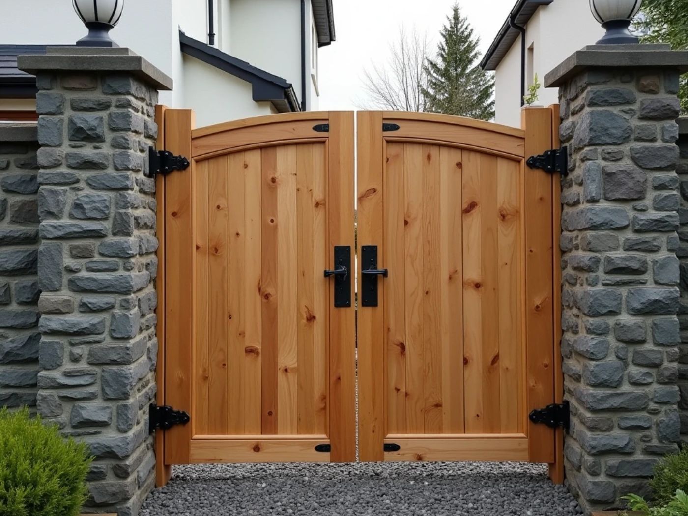 Mẫu cổng phụ đẹp