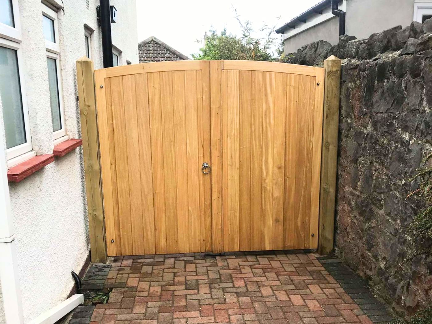 Mẫu cổng phụ đẹp