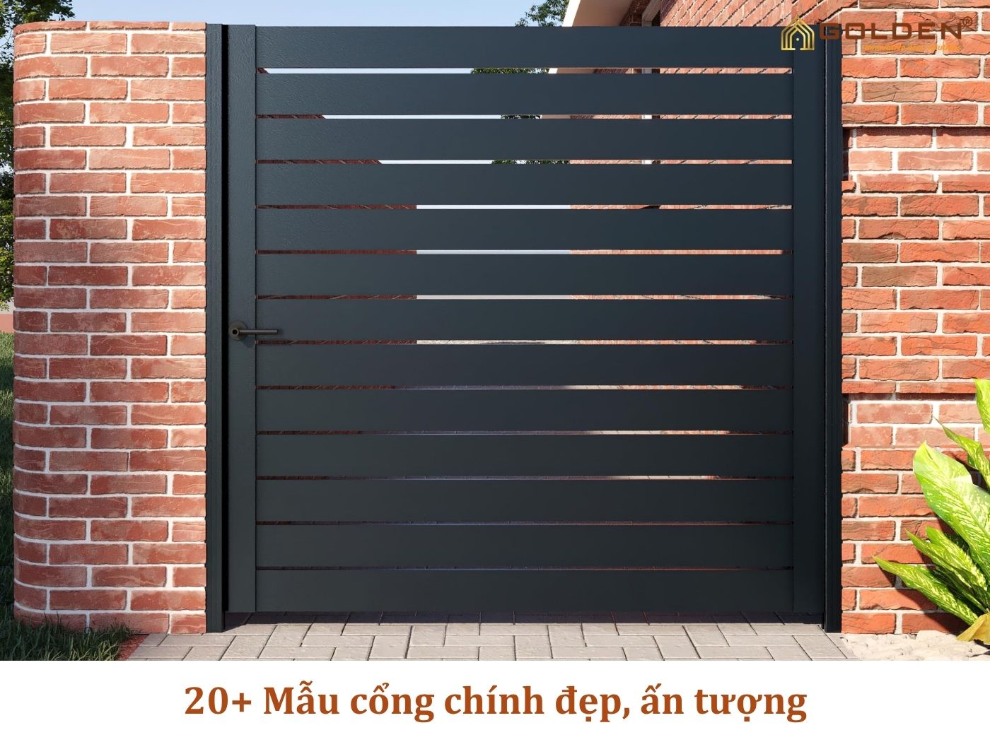 Tham khảo 20+ Mẫu cổng phụ đẹp, đơn giản 2026