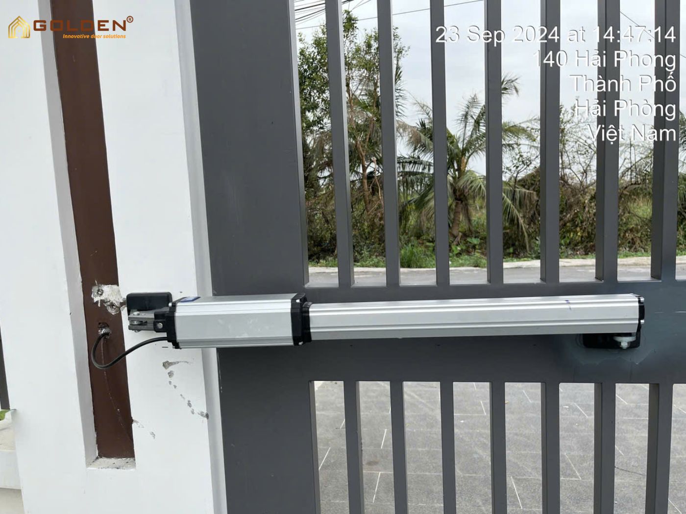 Lắp đặt cổng tự động tại Hải Phòng