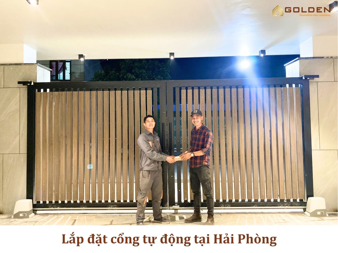 Lắp đặt cổng tự động tại Hải Phòng