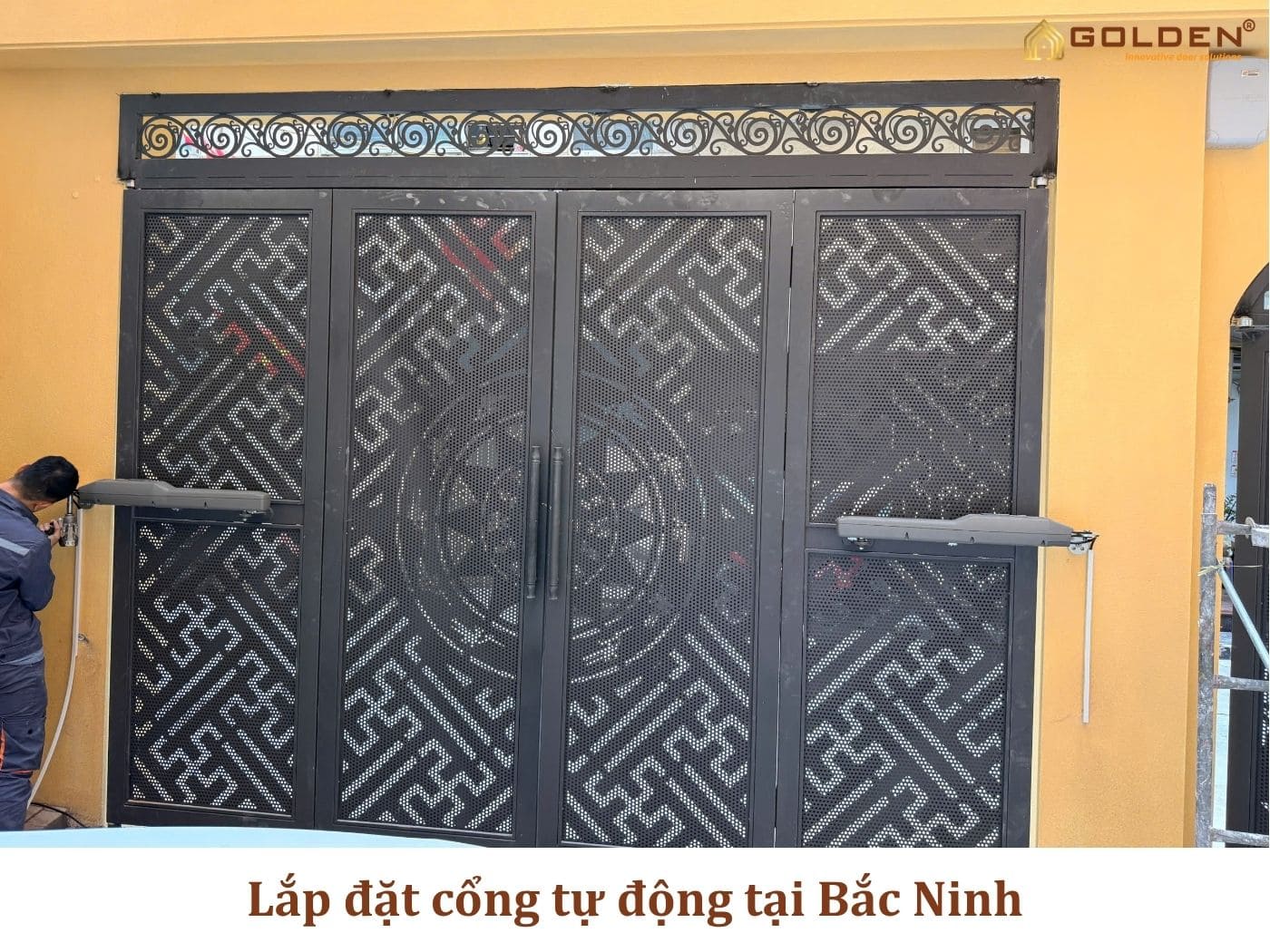 Lắp đặt cổng tự động tại Bắc Ninh