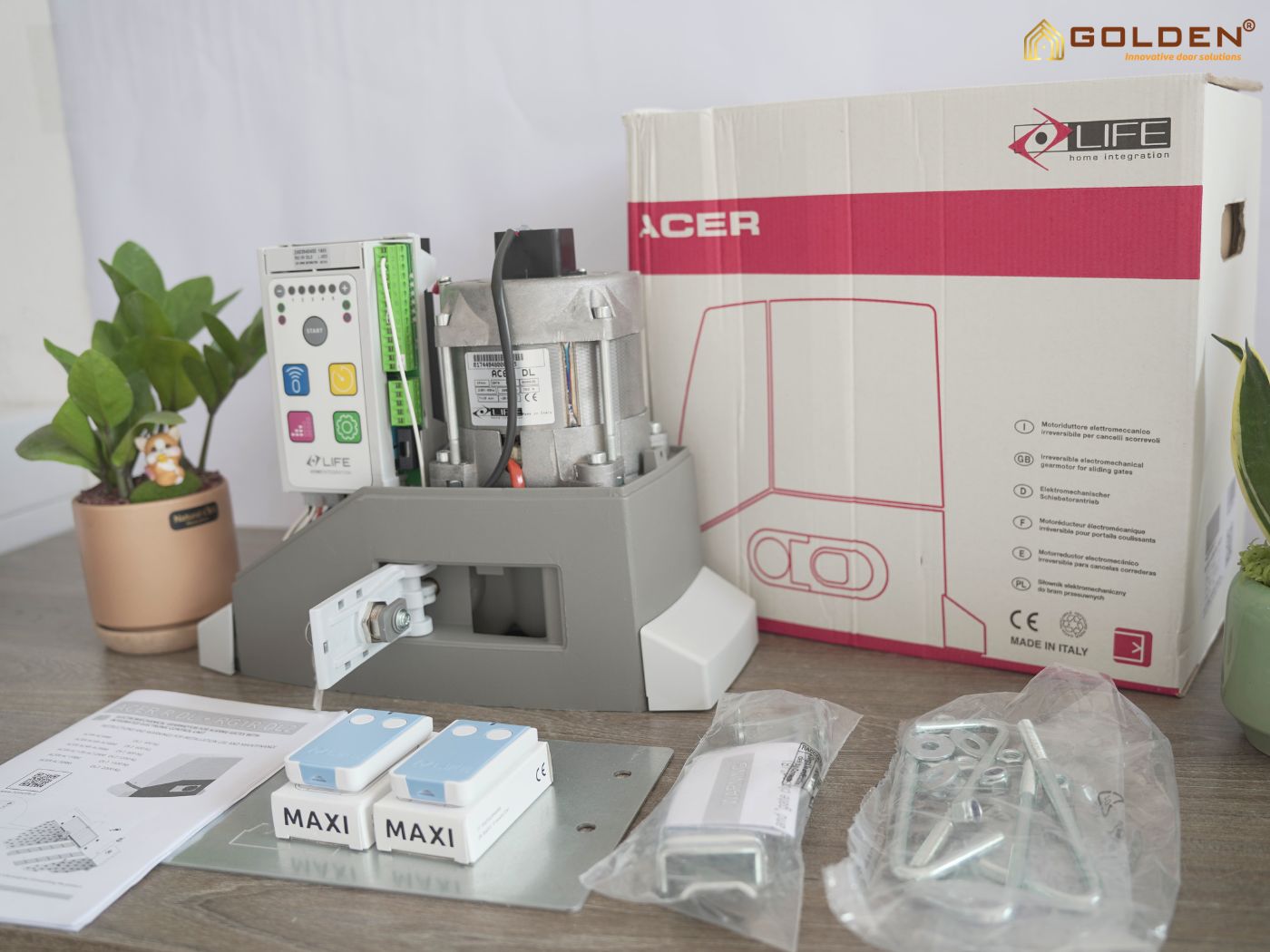 Lắp đặt cổng tự động tại Hòa Bình