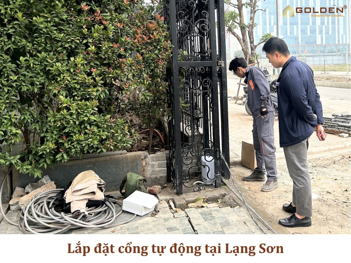 Lắp đặt cổng tự động tại Lạng Sơn