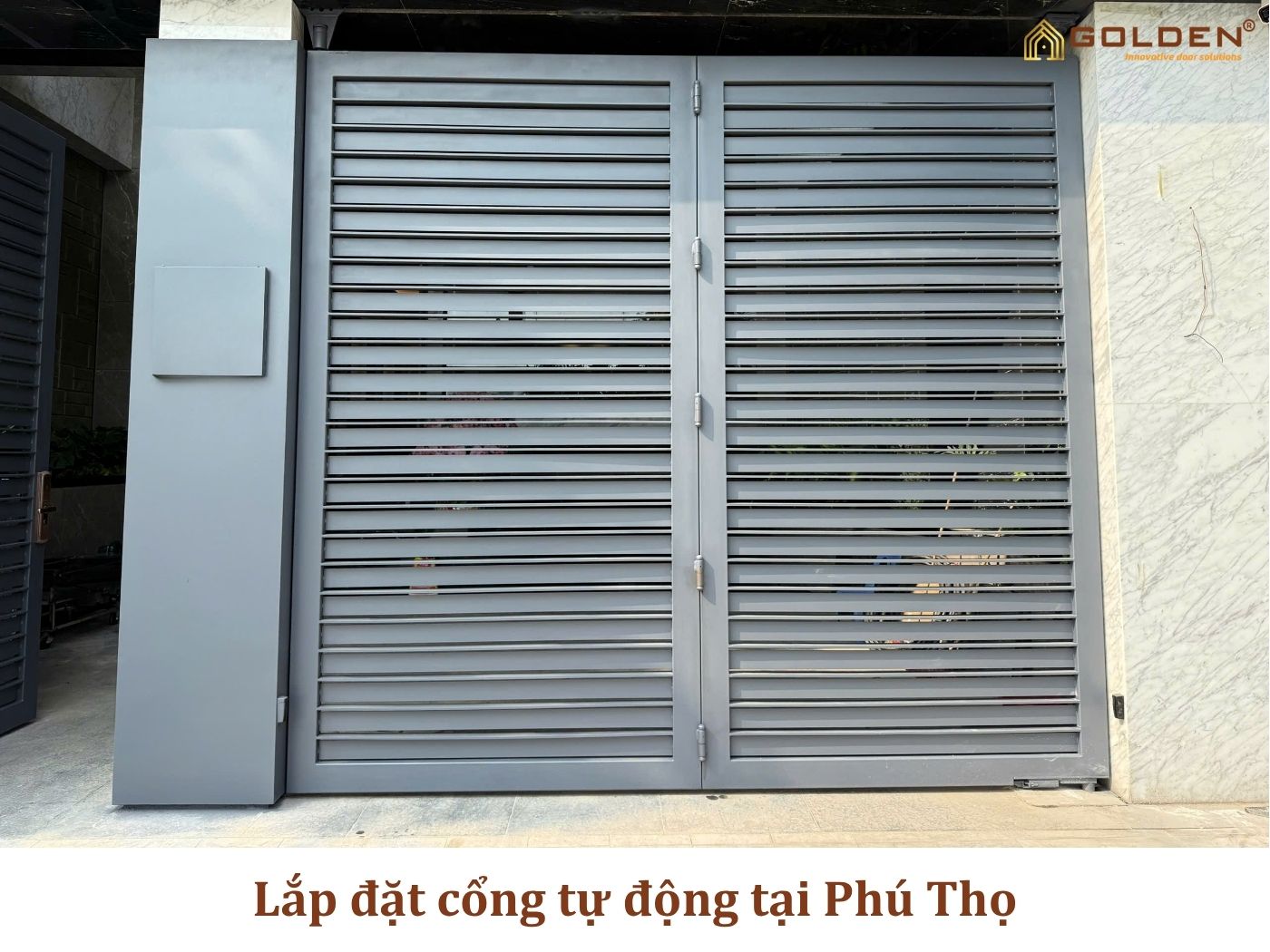 Lắp đặt cổng tự động tại Phú Thọ