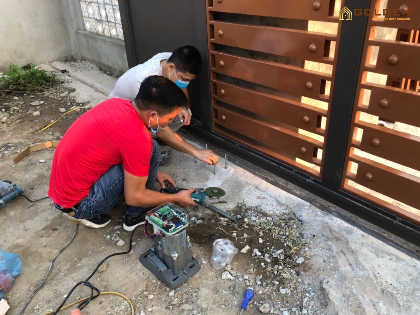 Lắp đặt cổng tự động tại Thái Nguyên