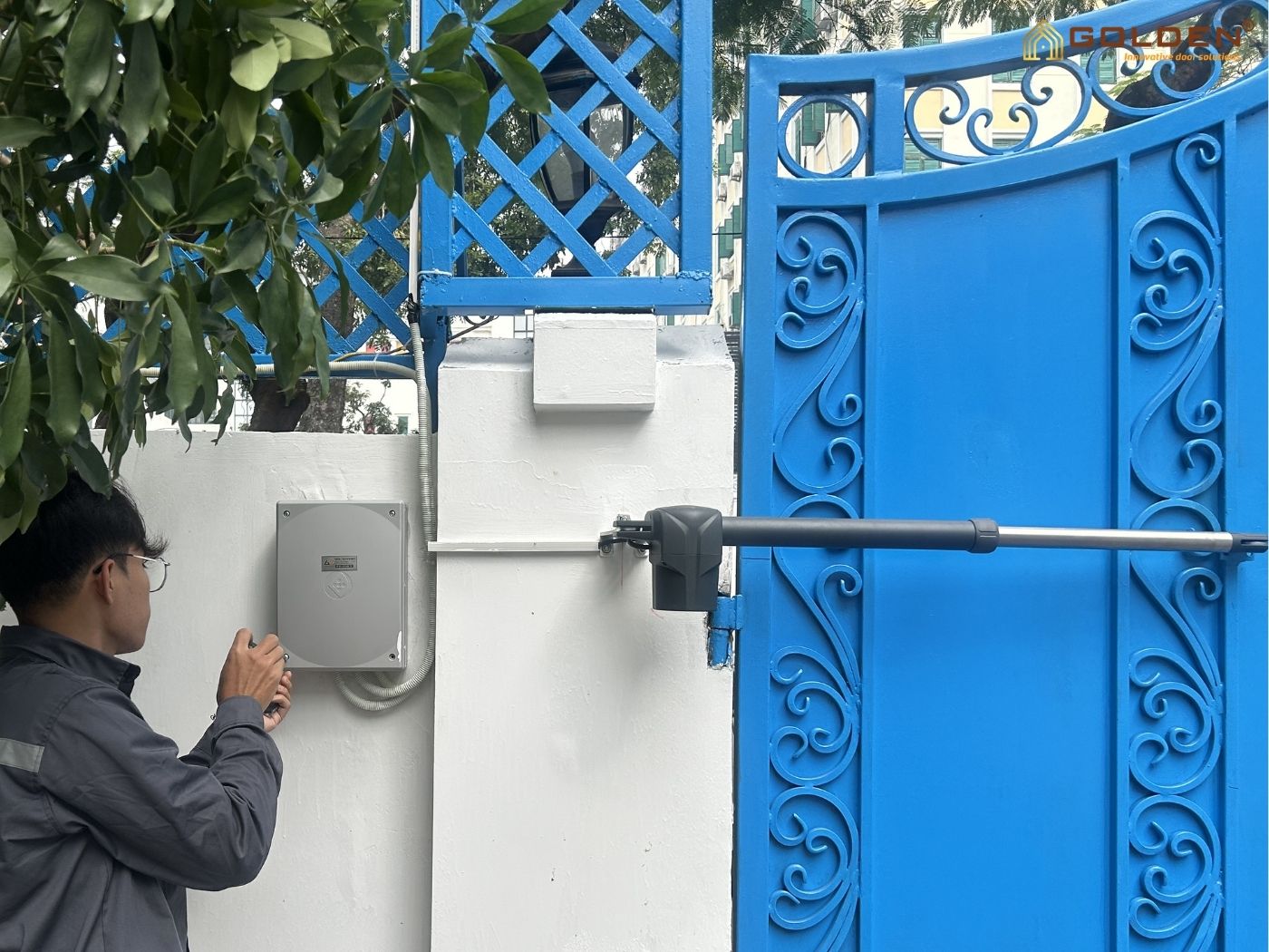 Lắp đặt cổng tự động tại Thái Nguyên