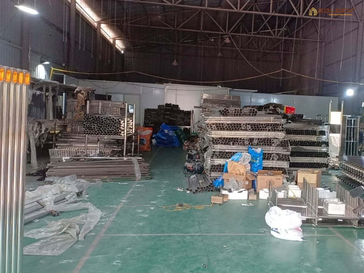 Có thể mở rộng thêm chiều dài của cổng xếp được không