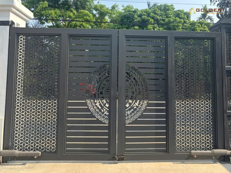 Lắp đặt cổng tay đòn Life OP3 tại Sơn Tây