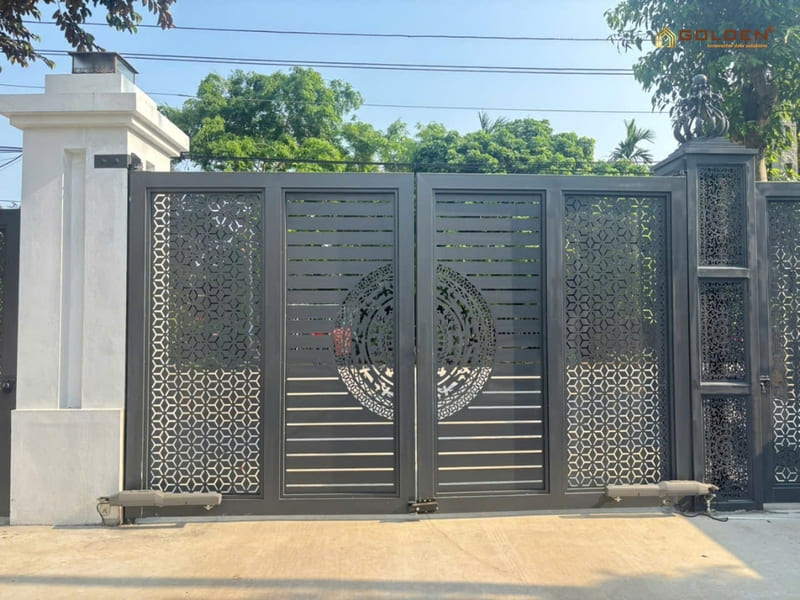Lắp đặt cổng tay đòn Life OP3 tại Sơn Tây