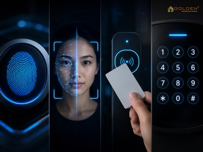 Khóa cửa thông minh loại nào tốt? Top 4 mẫu nên mua 1 Khóa cửa thông minh loại nào tốt