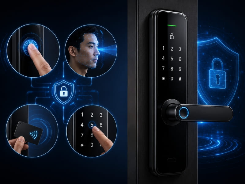 Khóa thông minh có an toàn không? Công nghệ nhận diện