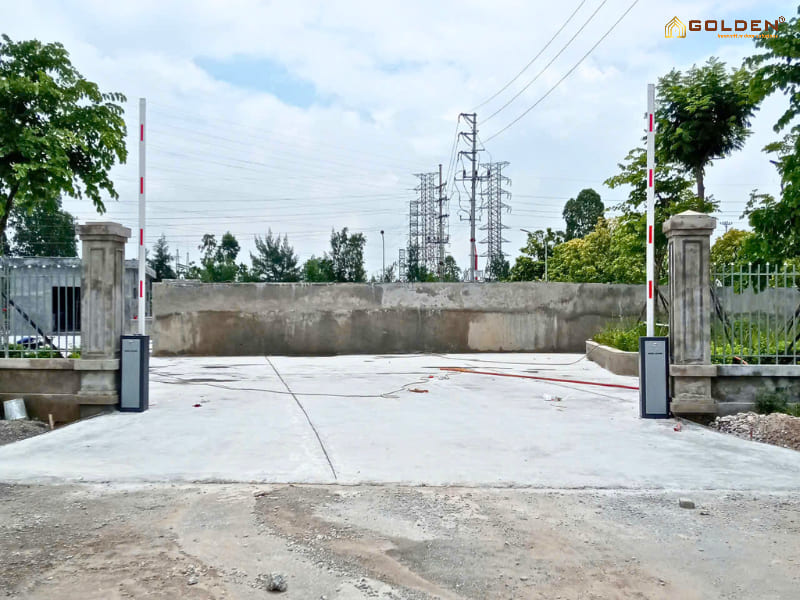 Lắp đặt 2 bộ barie tự động tại KCN Gia Lộc Hải Dương