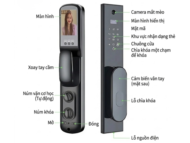 Khóa cửa thông minh K2